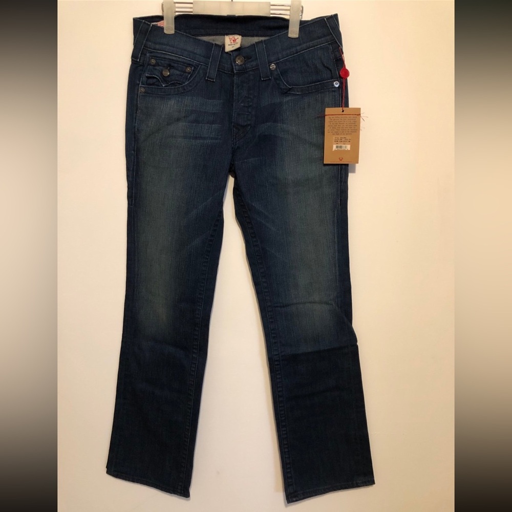 NWT True Religion Men’s Boots Cut Denim Made in USA